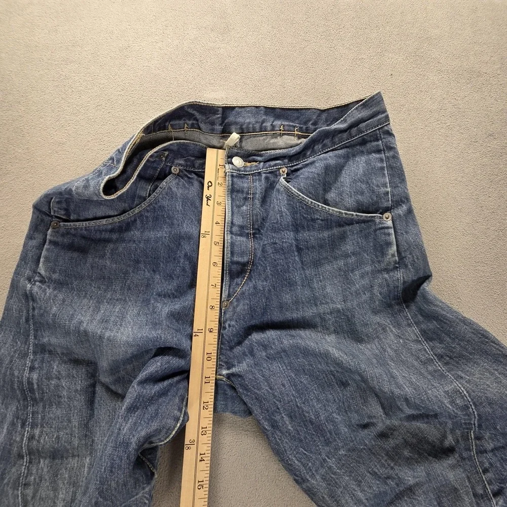 Vintage Levis Engineered Jeans Mens 32x32 Blue Buckle Back Twisted One Pocket